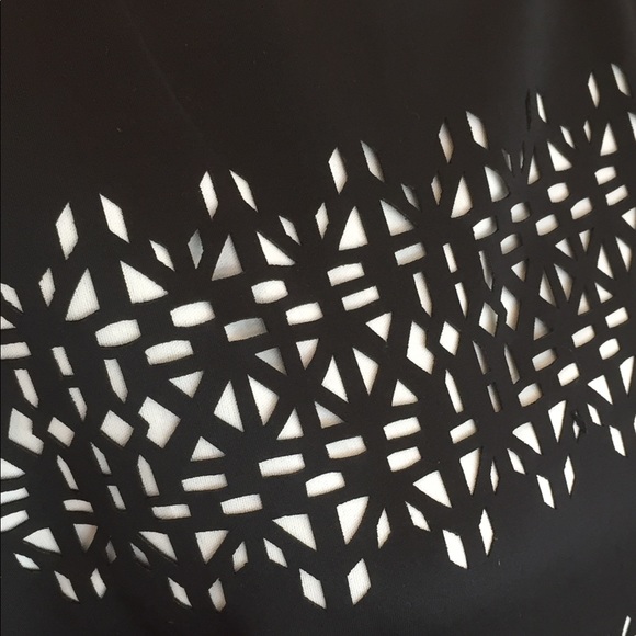 WHBM sleeveless LBD with laser cut details size 10 - Picture 8 of 16